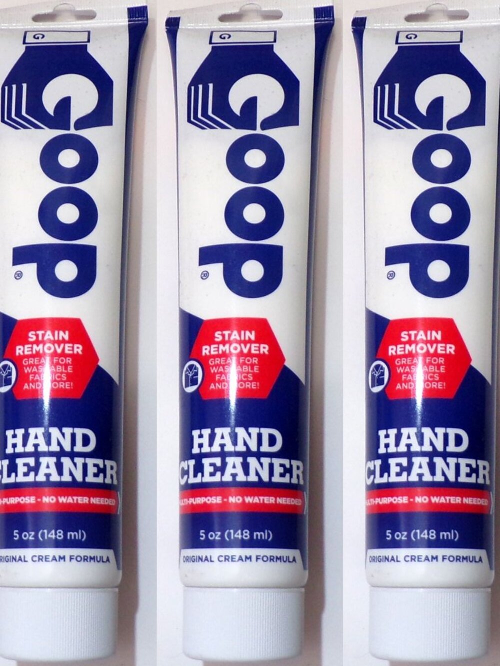 GOOP Multi-Purpose Hand Cleaner Original Formula Stain Remover (Set of 3)
